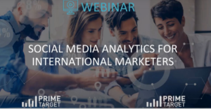 webinar social media analytics for international marketers